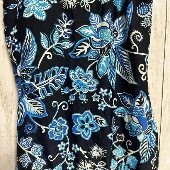 Speedo Floral One-Piece Swimsuit Size 6 - Picture 3 of 4